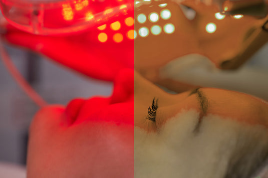 Red & Orange LED Light Therapy