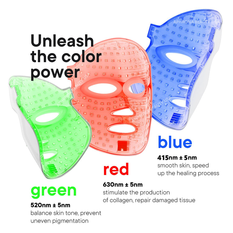 Moonlight LED Facial Treatment Mask 3-Color