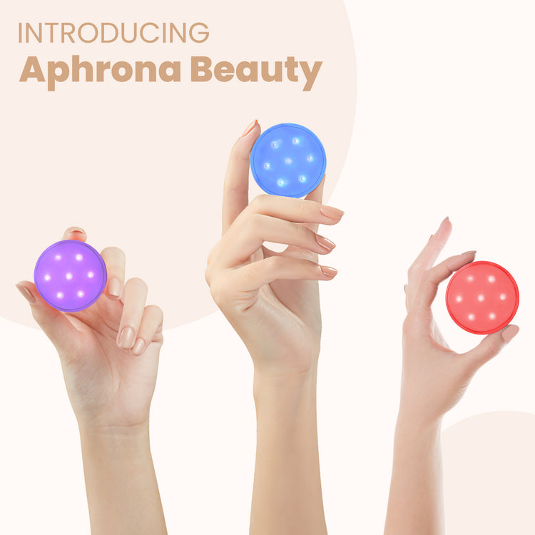 Aphrona Mini LED Patch | Compact Silicone LED Skincare Device