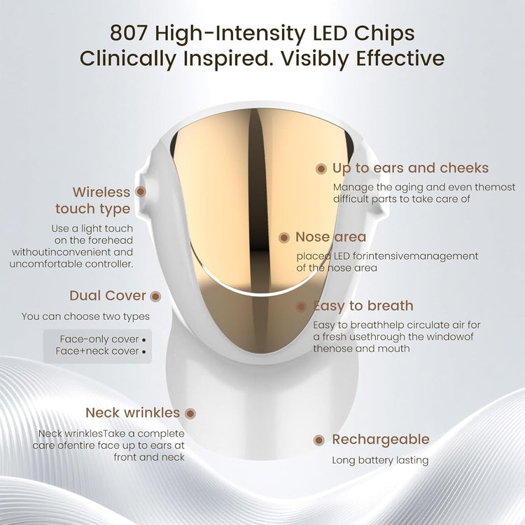 Halo LED Facial Glowing Mask