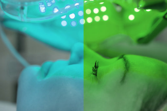 Cyan & Green LED Light Therapy
