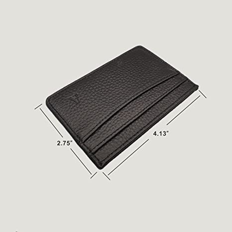 Aphrona Brown Leather Card Holder